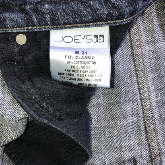 Joe's Medium Denim Classic Fit Jeans Size 31 - Picture 4 of 5